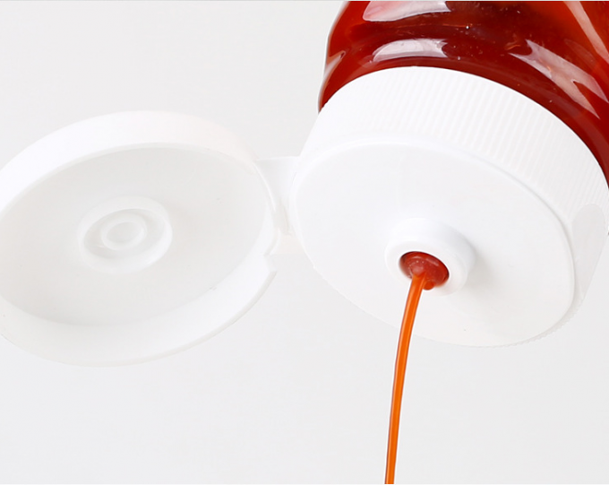 16oz Nước sốt Cà chua Chai nhựa đựng gia vị Không mùi 3