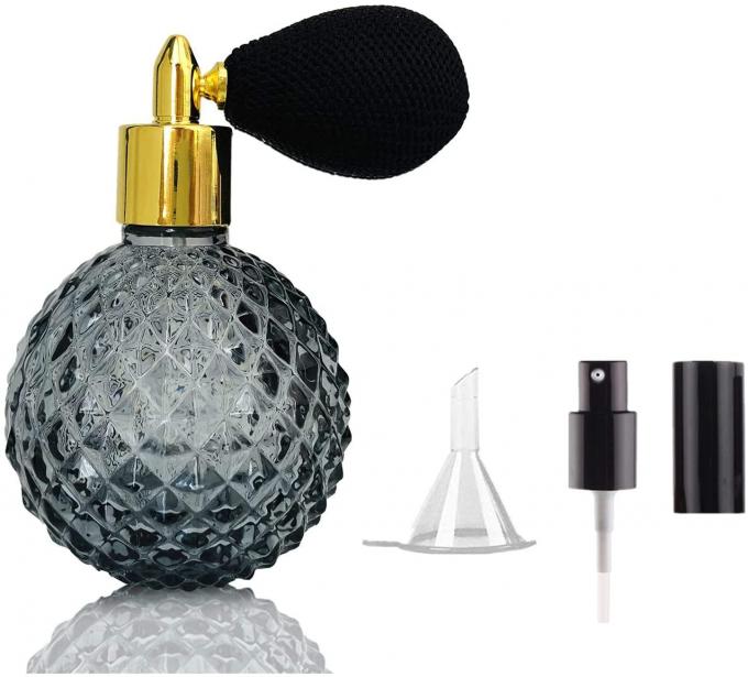 Hộp đựng mỹ phẩm thủy tinh 100ml Thiết kế túi khí Chai nước hoa thủy tinh 4