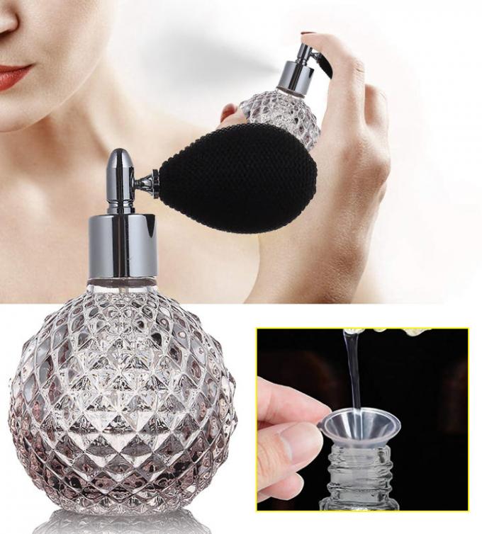 Hộp đựng mỹ phẩm thủy tinh 100ml Thiết kế túi khí Chai nước hoa thủy tinh 8