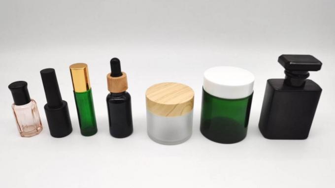 Hộp đựng mỹ phẩm thủy tinh 100ml Thiết kế túi khí Chai nước hoa thủy tinh 16