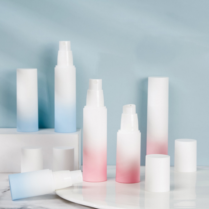 Frosted Airless Lotion Spray Hộp đựng mỹ phẩm bằng nhựa Gradient 50g 3,3 * 14,5cm 2