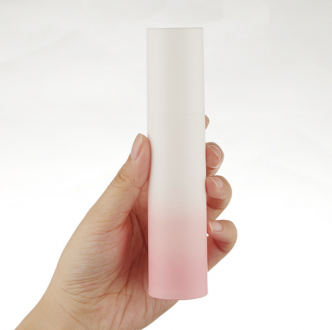 Frosted Airless Lotion Spray Hộp đựng mỹ phẩm bằng nhựa Gradient 50g 3,3 * 14,5cm 3