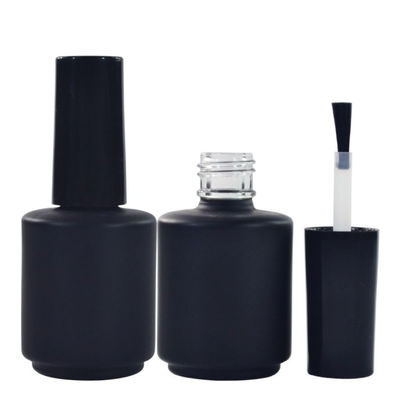 Good price Chai sơn móng tay màu đen 10ml Gel 7.6 * 3.2cm có nắp vặn trực tuyến