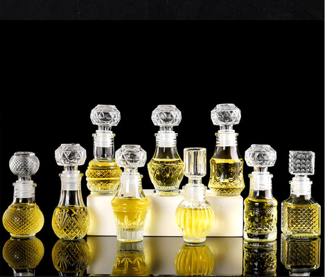 Diamond Creative Round Crystal Glass Bottles Miniature 50ml Whisky UV Coating