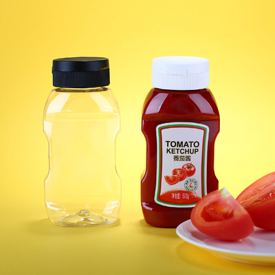 transparent Silicone 12 Oz Spice Plastic Seasoning Bottle 360ml 5ft