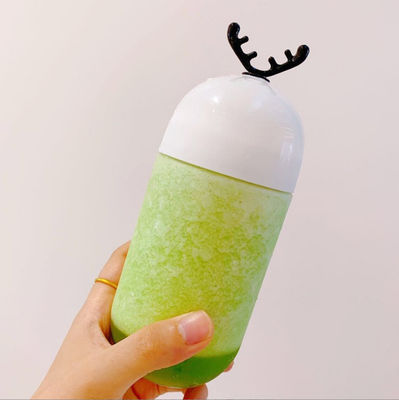Good price Soda có thể vặn Tops Chai sữa nhựa 350ml Dễ thương Antler Nắp vặn màu Lớp sơn trực tuyến