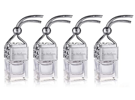 5ml 8ml Crystal Glass Bottles Hanging Bottle Car Air Freshener And Perfume