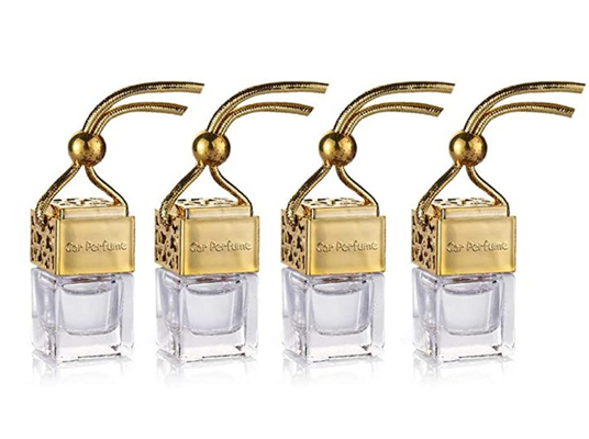5ml 8ml Crystal Glass Bottles Hanging Bottle Car Air Freshener And Perfume