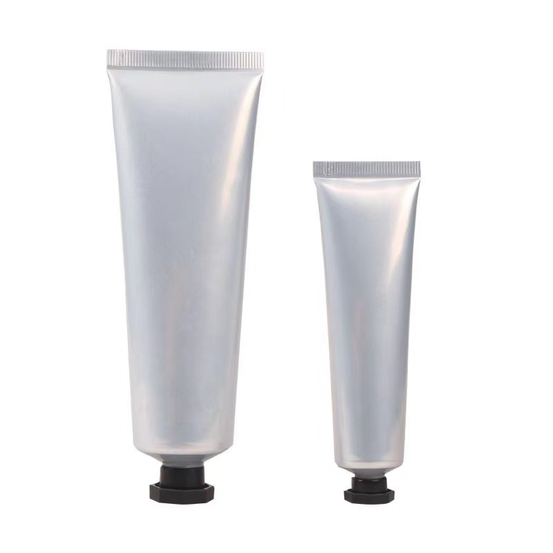 Aluminium Cosmetic Packaging Tube 50ml 200ml Golden Laminated