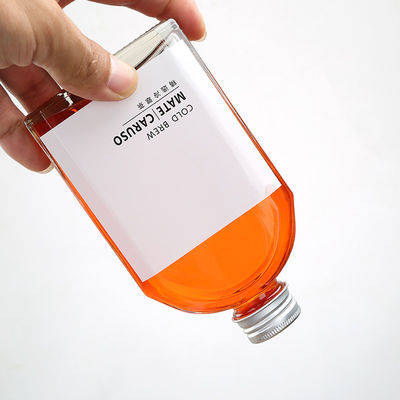 Good price ISO9001 Chai rượu thủy tinh phẳng trong suốt 100ml Hộp đựng rượu whisky 200ml trực tuyến